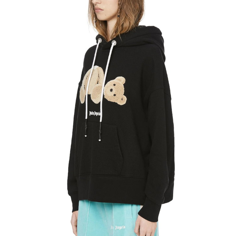 (Women) PALM ANGELS Decapitated Bear Hoodie Black PWBB023F20FLE0031060 圖 6