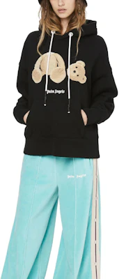 (W) PALM ANGELS 斷頭熊連帽衫 黑色 PWBB023F20FLE0031060 Sizing (W) PALM ANGELS 斷頭熊連帽衫 黑色 PWBB023F20FLE0031060