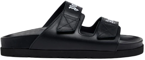Order (W) Sandal Dua Tali Palm Angels 'Hitam' PWIA023C99LEA001-1001