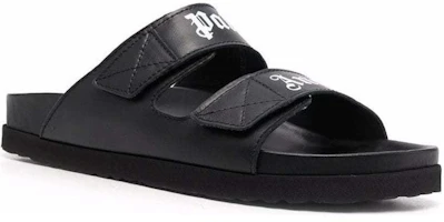 Lookbook (W) Sandal Dua Tali Palm Angels 'Hitam' PWIA023C99LEA001-1001