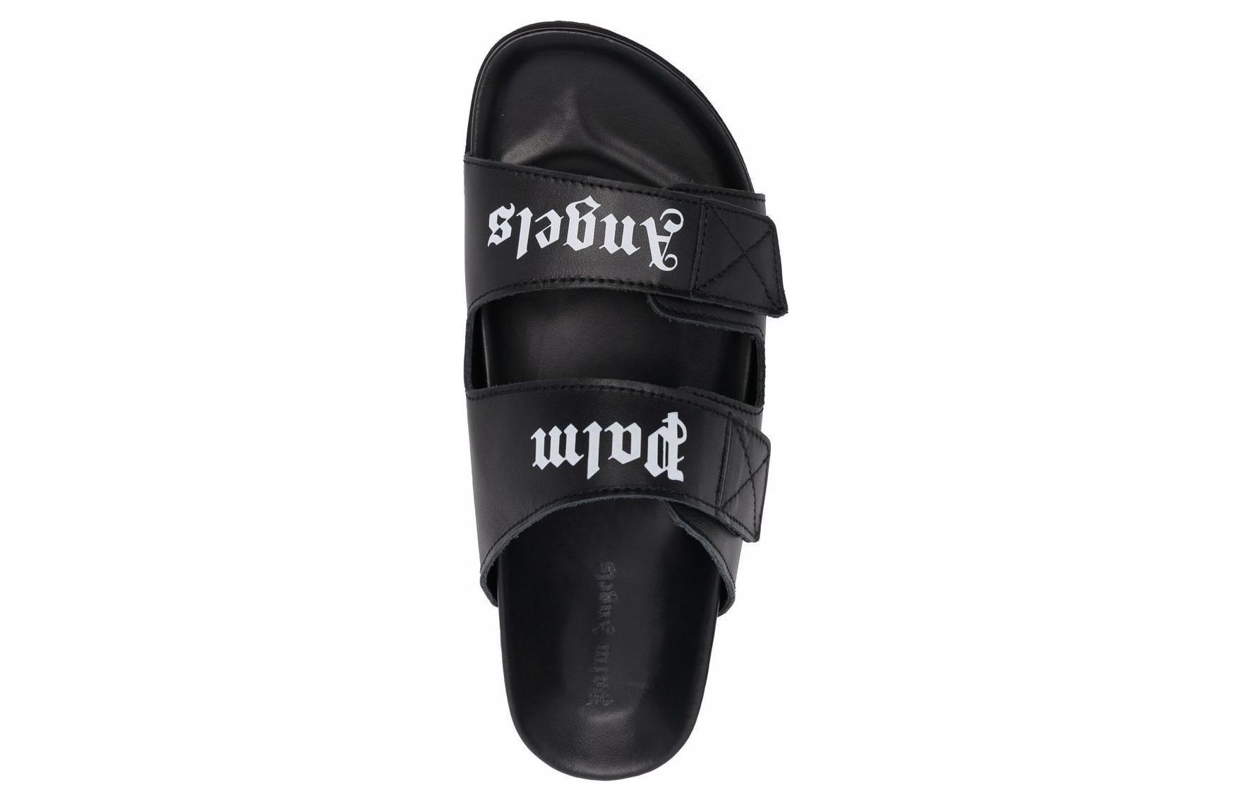 Purchase (W) Sandal Dua Tali Palm Angels 'Hitam' PWIA023C99LEA001-1001