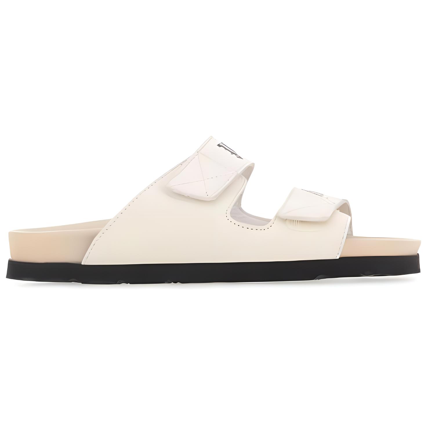 Order (W) パームエンジェルス ダブルストラップサンダル (オフホワイト) PWIH019S23LEA002-0361