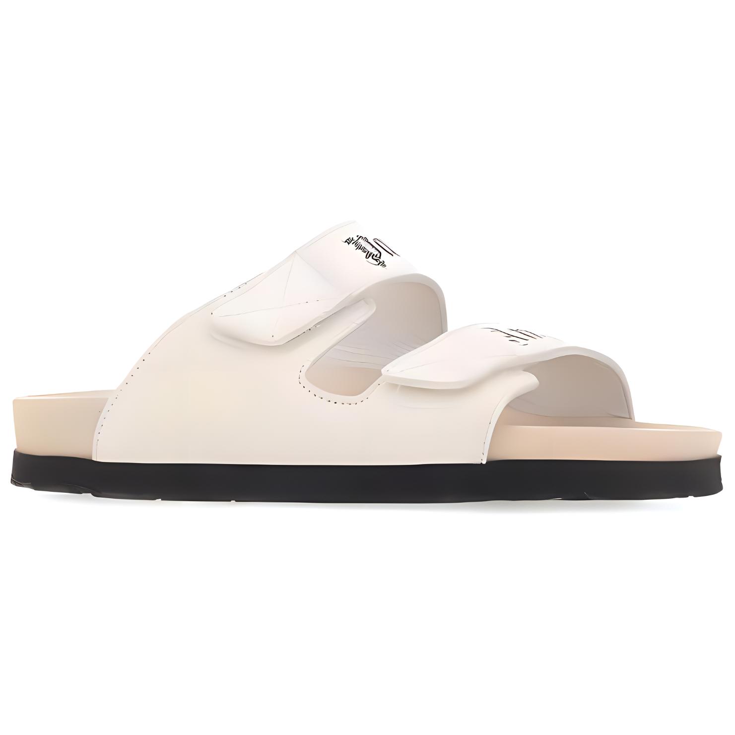 Lookbook (W) パームエンジェルス ダブルストラップサンダル (オフホワイト) PWIH019S23LEA002-0361