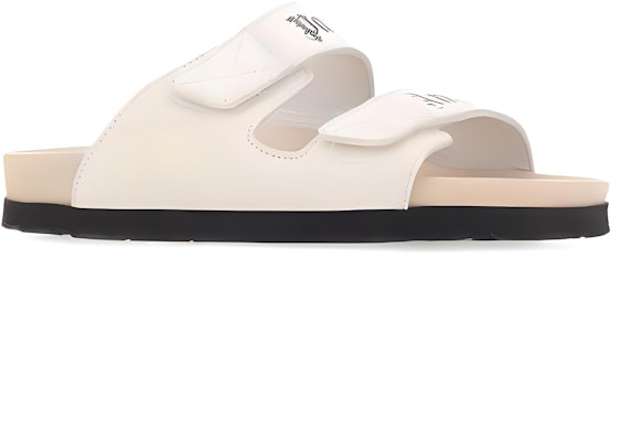 (Women) Palm Angels Double-Strap Sandal 'Off White' PWIH019S23LEA002-0361 Lookbook (Women) Palm Angels Double-Strap Sandal 'Off White' PWIH019S23LEA002-0361