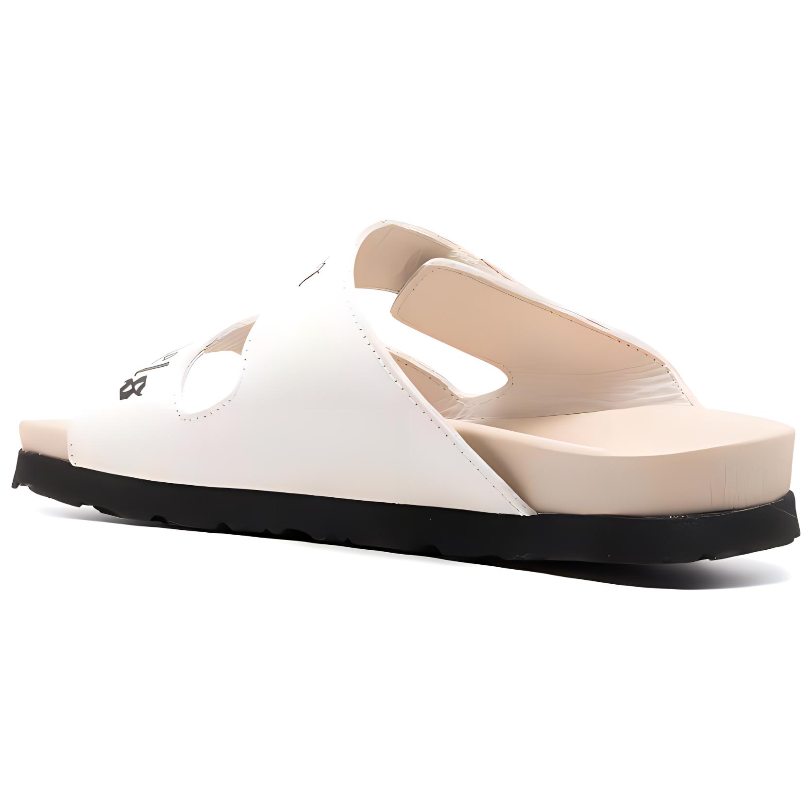 Shop (W) パームエンジェルス ダブルストラップサンダル (オフホワイト) PWIH019S23LEA002-0361