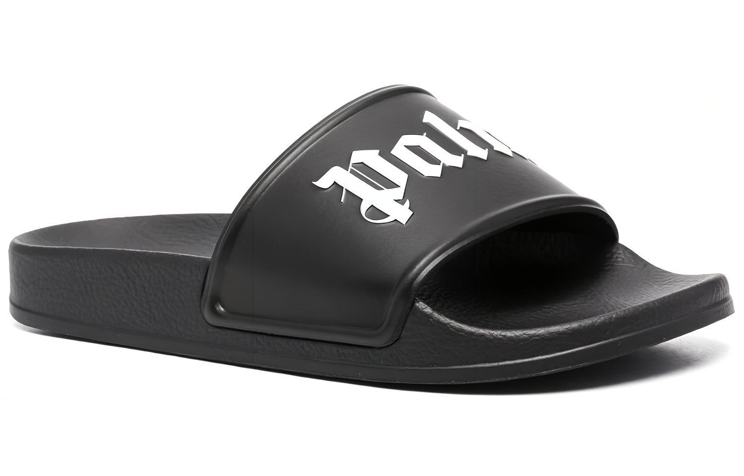 (W) Palm Angels Fashion Slide 'Black' 圖 2