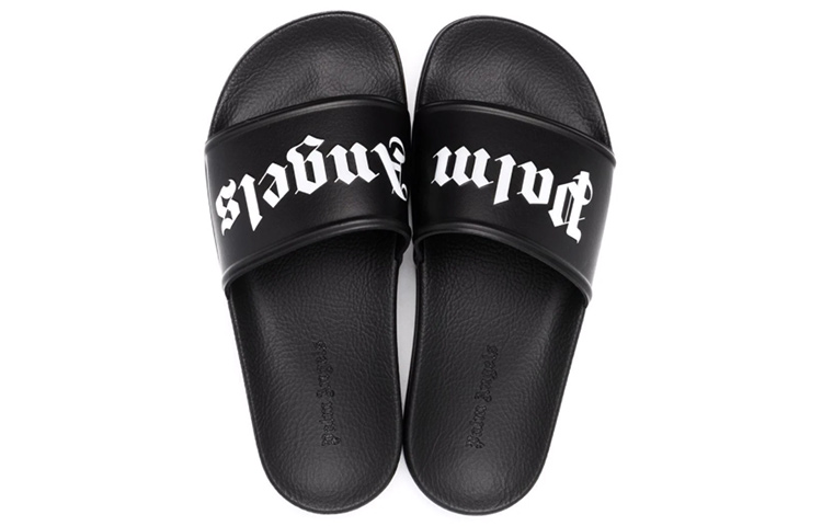 (W) Palm Angels Fashion Slide 'Black' 圖 4