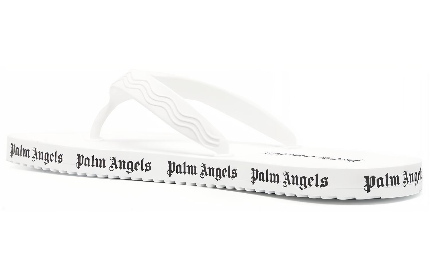 Lookbook PALM ANGELS 橡膠 人字 時尚拖鞋 女款 白色