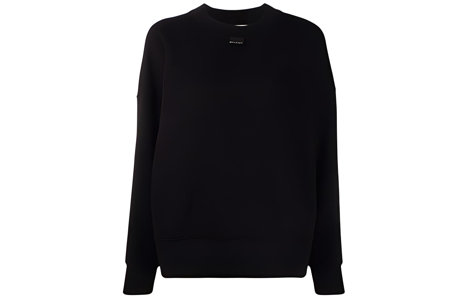 (Women) PALM ANGELS FW21 Logo Pullover Hoodie Black. PWBA017F21FLE0021001