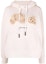 Buy (W) 팜엔젤스 FW21 테디베어 로고 후디 베이지 풀오버. PWBB023F21FLE0020460