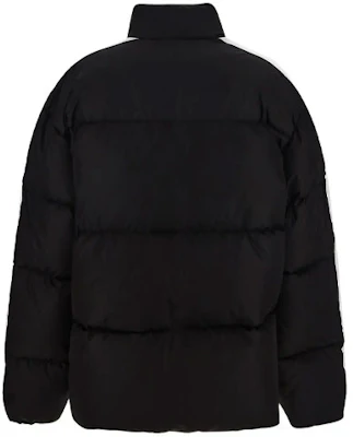 (W) CHAQUETA ACOLCHADA NEGRA FW22 PALM ANGELS CON LOGO Y RAYAS. PWED014F22FAB0011001 Lookbook (W) CHAQUETA ACOLCHADA NEGRA FW22 PALM ANGELS CON LOGO Y RAYAS. PWED014F22FAB0011001