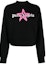 Order (W) Palm Angels 2022秋冬 黑色星星标志印花圆领卫衣. PWBA016C99FLE0031030