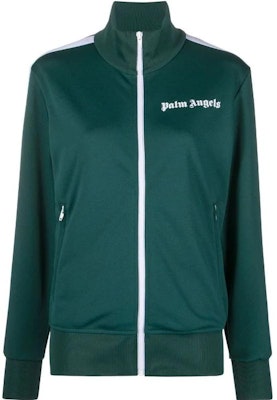 (W) 棕榈天使FW22绿色Logo印花拉链运动夹克 PWBD019C99FAB0015501 Buy (W) 棕榈天使FW22绿色Logo印花拉链运动夹克 PWBD019C99FAB0015501