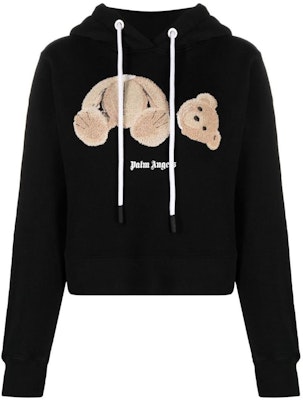 (W) 팜앤젤스 FW22 베어 프린트 블랙 후디 여성용. PWBB022C99FLE0021060 Buy (W) 팜앤젤스 FW22 베어 프린트 블랙 후디 여성용. PWBB022C99FLE0021060