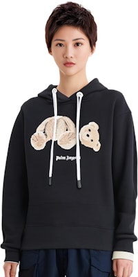 (W) 팜앤젤스 FW22 베어 프린트 블랙 후디 여성용. PWBB022C99FLE0021060 Details for (W) 팜앤젤스 FW22 베어 프린트 블랙 후디 여성용. PWBB022C99FLE0021060