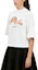 Purchase (Women) PALM ANGELS FW22 Bear Print Crewneck Short Sleeve T-Shirt Women White. PWAA020C99JER0110160
