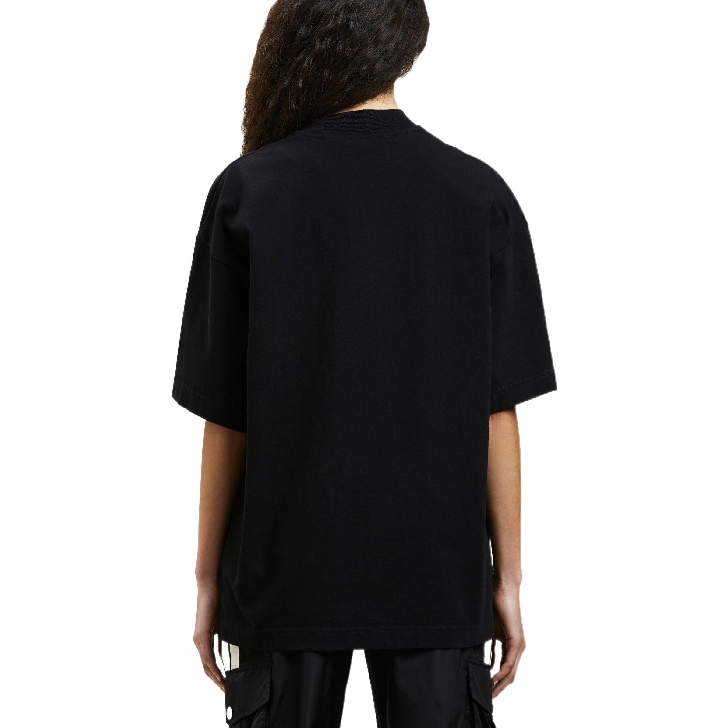 Purchase (W) Palm Angels FW22 水鑽標誌印花女款黑色圓領T恤 PWAA017F22JER0021001