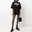 Lookbook (Women) Palm Angels Heart Bear Oversized Black T-Shirt for Women. PWAA017S21JER0011001