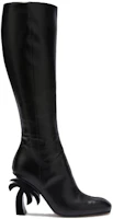 Order (W) Botas Altas Sin Cordones Palm Angels 'Cuero Negro' PWIE013F23LEA0011000