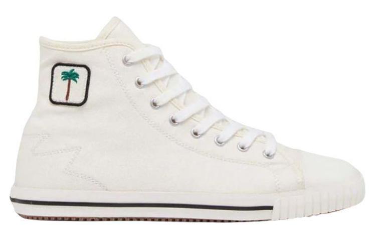 (W) Palm Angels High-Top Sneakers 'White' 圖 2