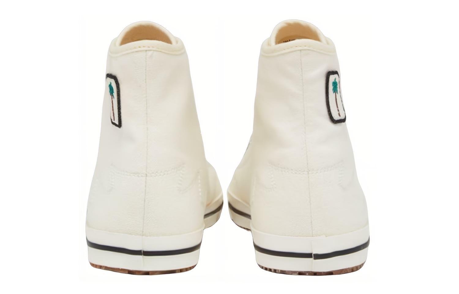 (W) Palm Angels High-Top Sneakers 'White' 圖 4