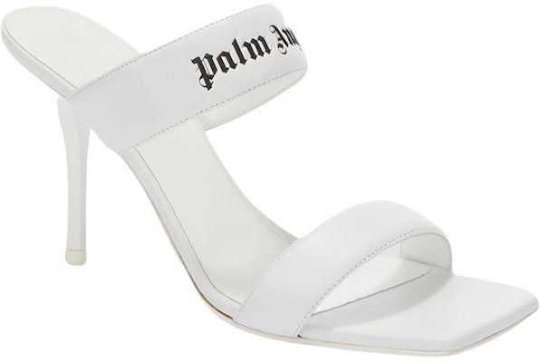 (W) Palm Angels Sandalias Tacón Aguja Abiertas de Cuero 'Blancas' PWIH016S23LEA0010110 Order (W) Palm Angels Sandalias Tacón Aguja Abiertas de Cuero 'Blancas' PWIH016S23LEA0010110
