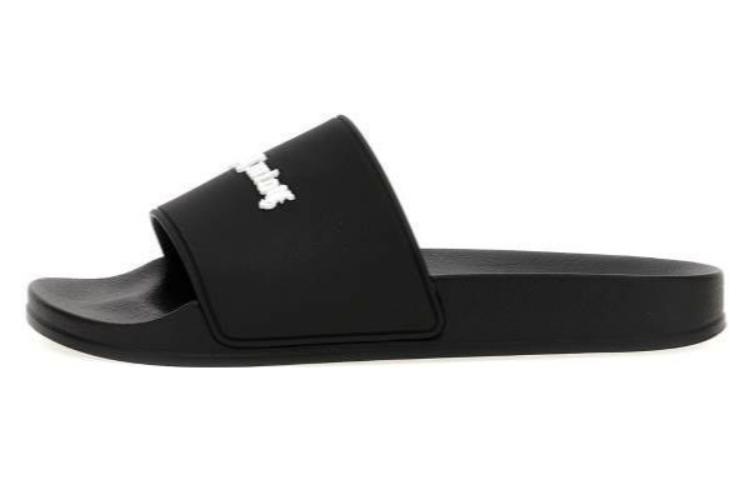 (W) Palm Angels Leather Slide 'Black CMFT'