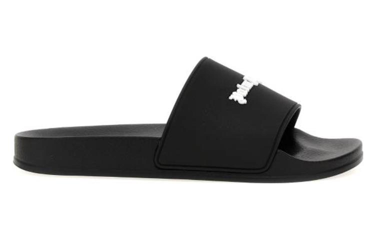 (W) Palm Angels Leather Slide 'Black CMFT' 圖 2