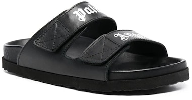 (W) Sandal Palm Angels Cetak Logo 'Hitam' PWIH001S21LEA001-1001 Order (W) Sandal Palm Angels Cetak Logo 'Hitam' PWIH001S21LEA001-1001