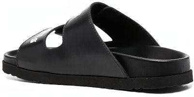 (W) Sandal Palm Angels Cetak Logo 'Hitam' PWIH001S21LEA001-1001 Lookbook (W) Sandal Palm Angels Cetak Logo 'Hitam' PWIH001S21LEA001-1001