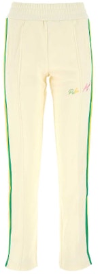 (W) PALM ANGELS Logo印花運動褲 米色配色 PWCA035S21FAB0020384 Buy (W) PALM ANGELS Logo印花運動褲 米色配色 PWCA035S21FAB0020384