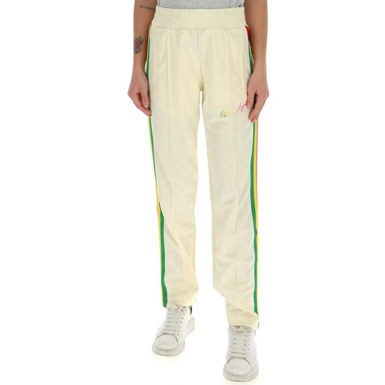 Lookbook (W) PALM ANGELS Logo印花運動褲 米色配色 PWCA035S21FAB0020384