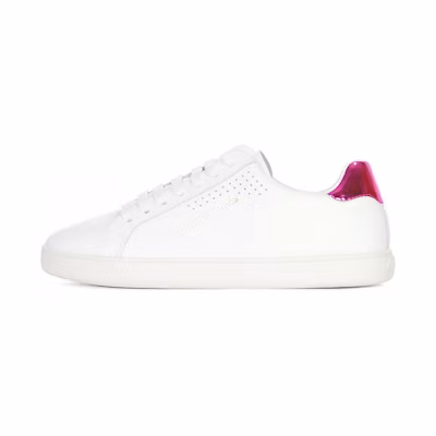 (W) Palm Angels Low-Top Lace-Up Leather Sneakers 'Pink'
