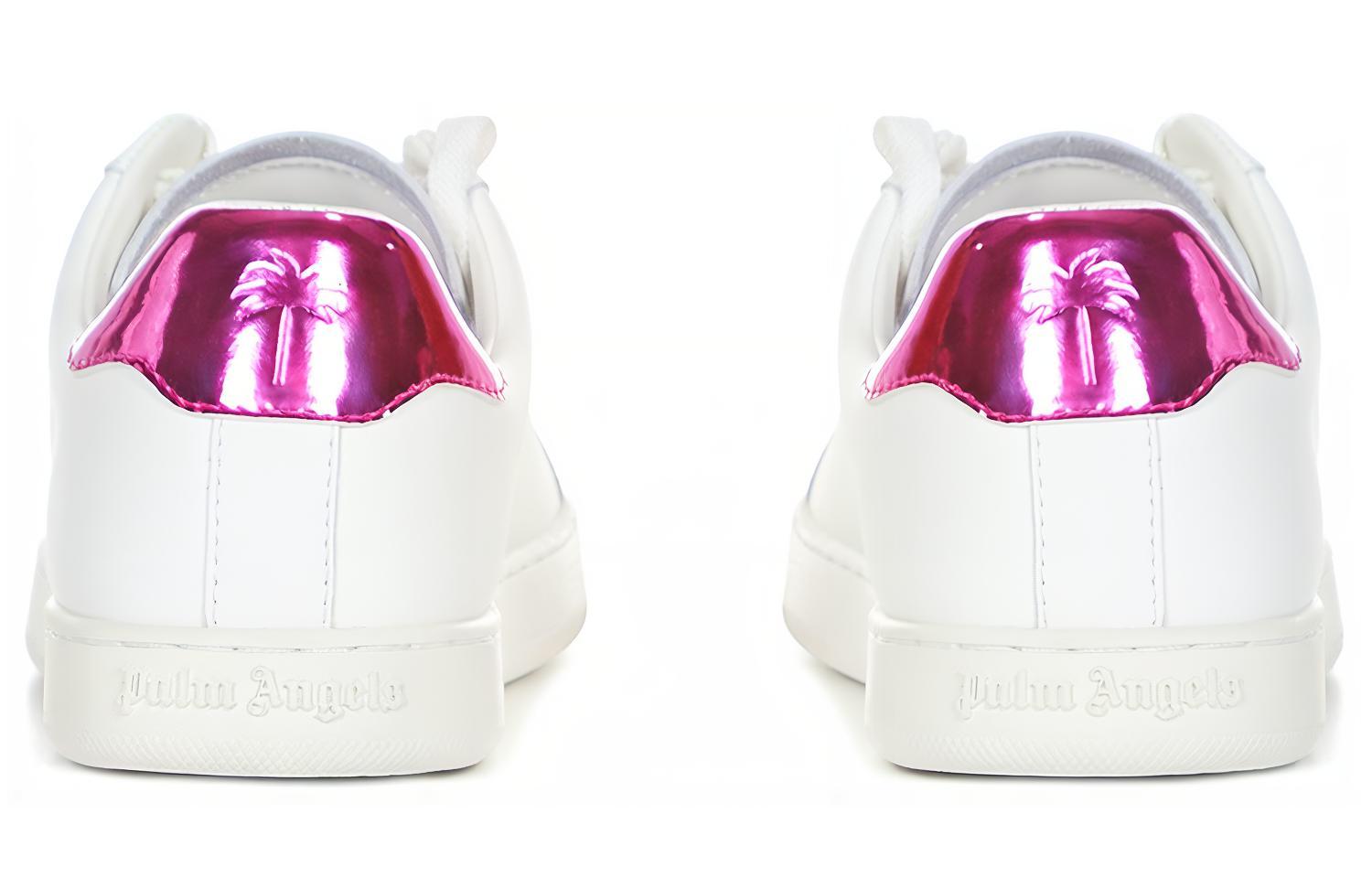 (W) Palm Angels Low-Top Lace-Up Leather Sneakers 'Pink' 圖 3
