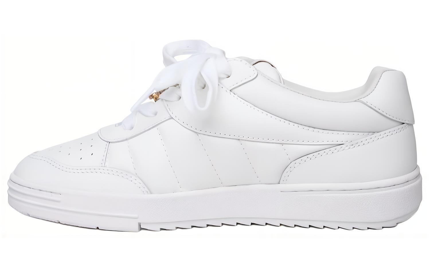 (W) Palm Angels Low-Top Sneakers 'White Calfskin'