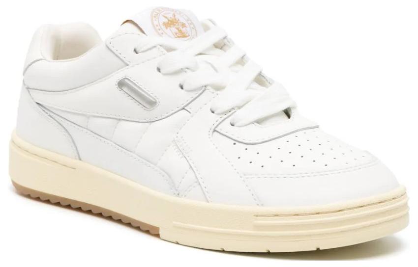(W) Palm Angels Low-Top Sneakers 'White Calfskin' 圖 2