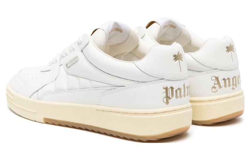 (W) Palm Angels Low-Top Sneakers 'White Calfskin' 圖 3