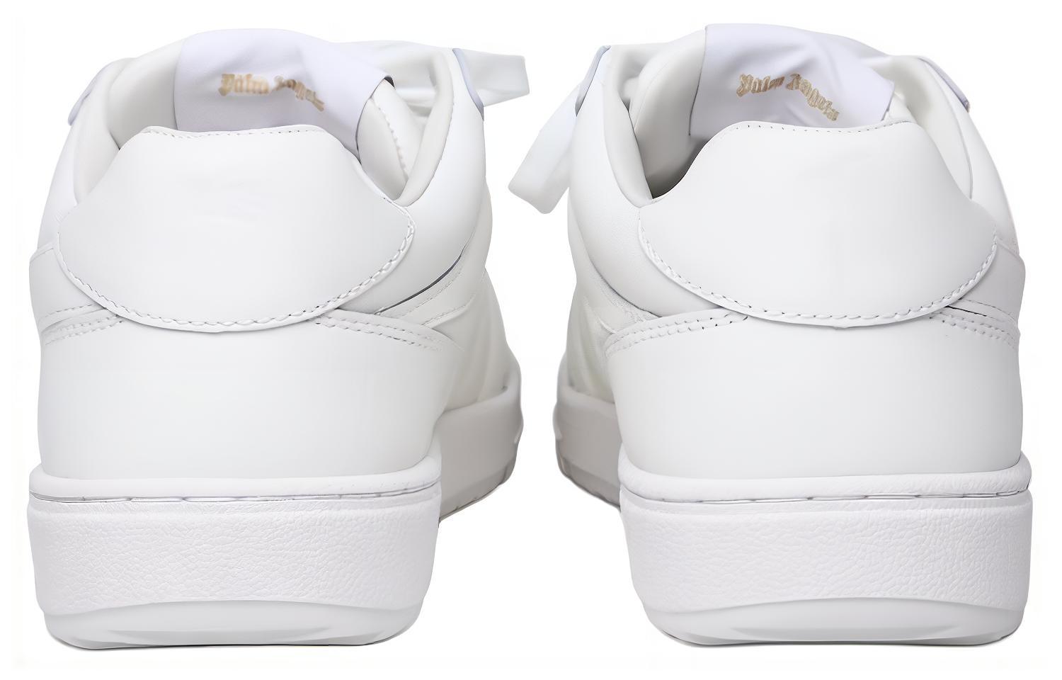 (W) Palm Angels Low-Top Sneakers 'White Calfskin' 圖 4