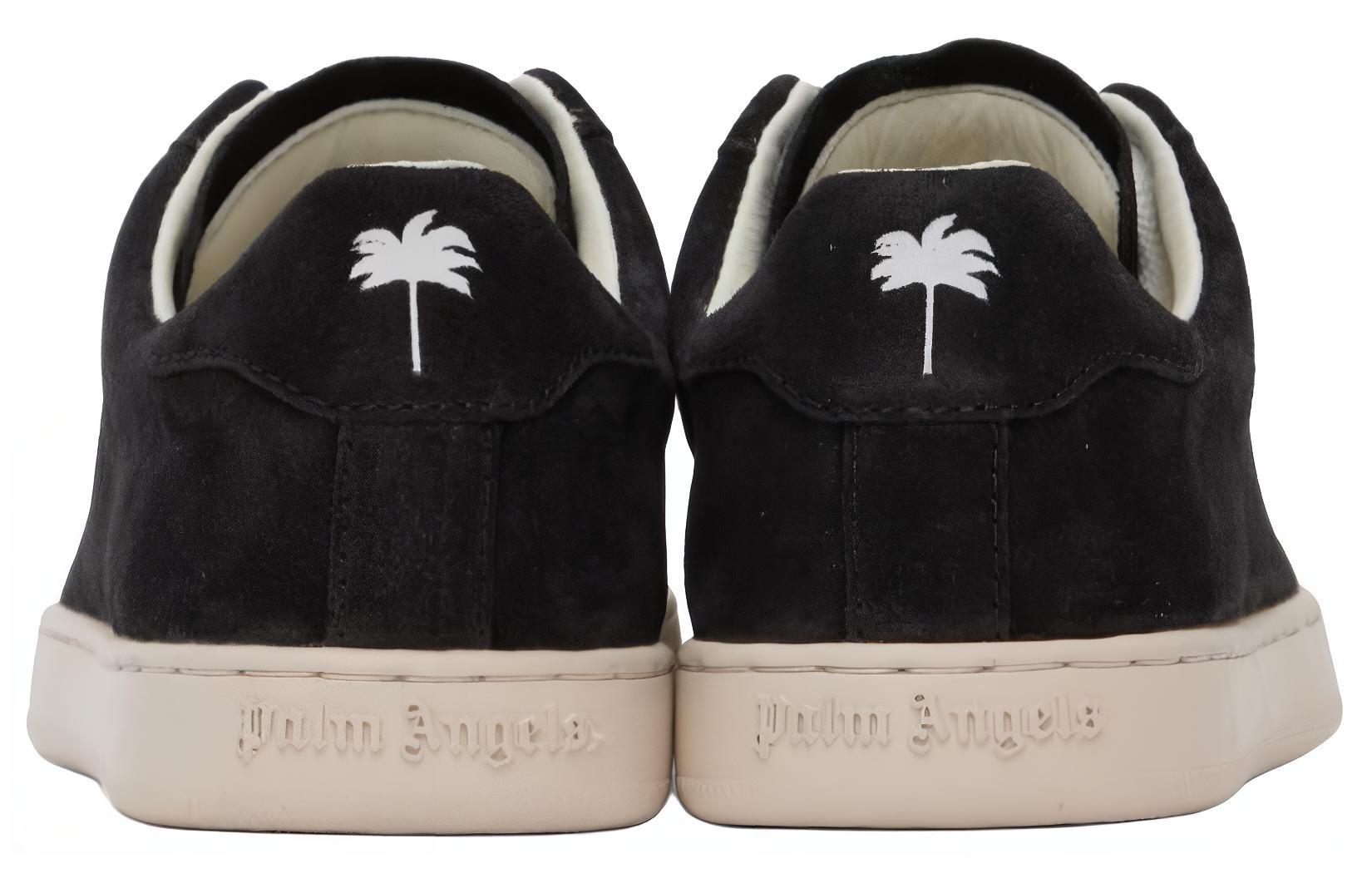 (W) Palm Angels Low Top 'Black Velour' 圖 4