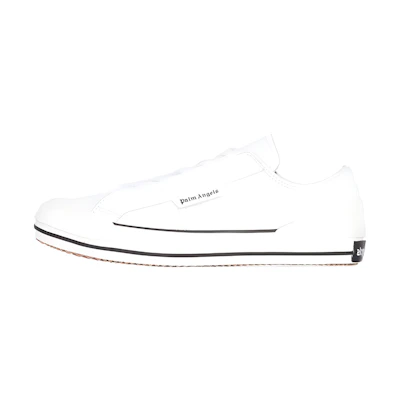 (W) Palm Angels Low Top Leather 'White'