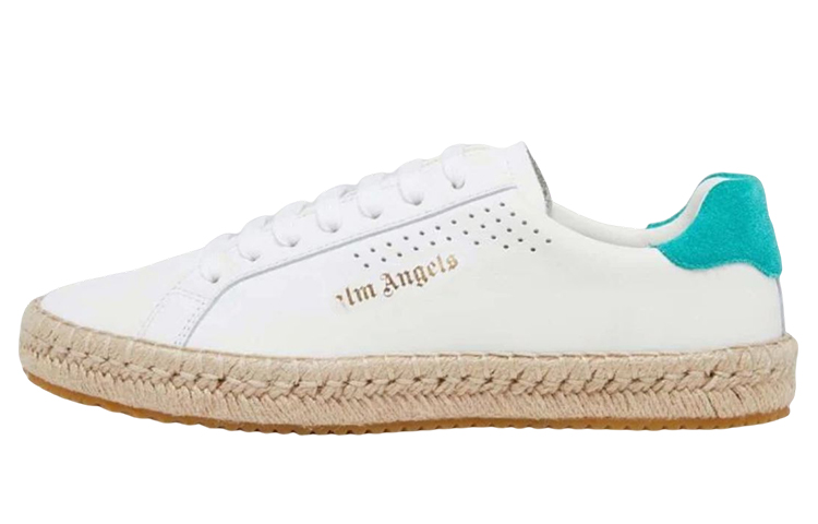 (Women) Palm Angels Low Top Leather Sneakers 'White' PWIB001S22LEA0010155