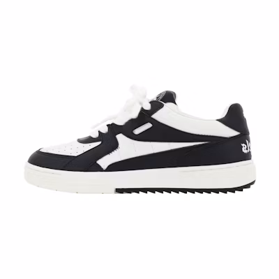 (W) Palm Angels Low Top Sneaker 'Black Leather'