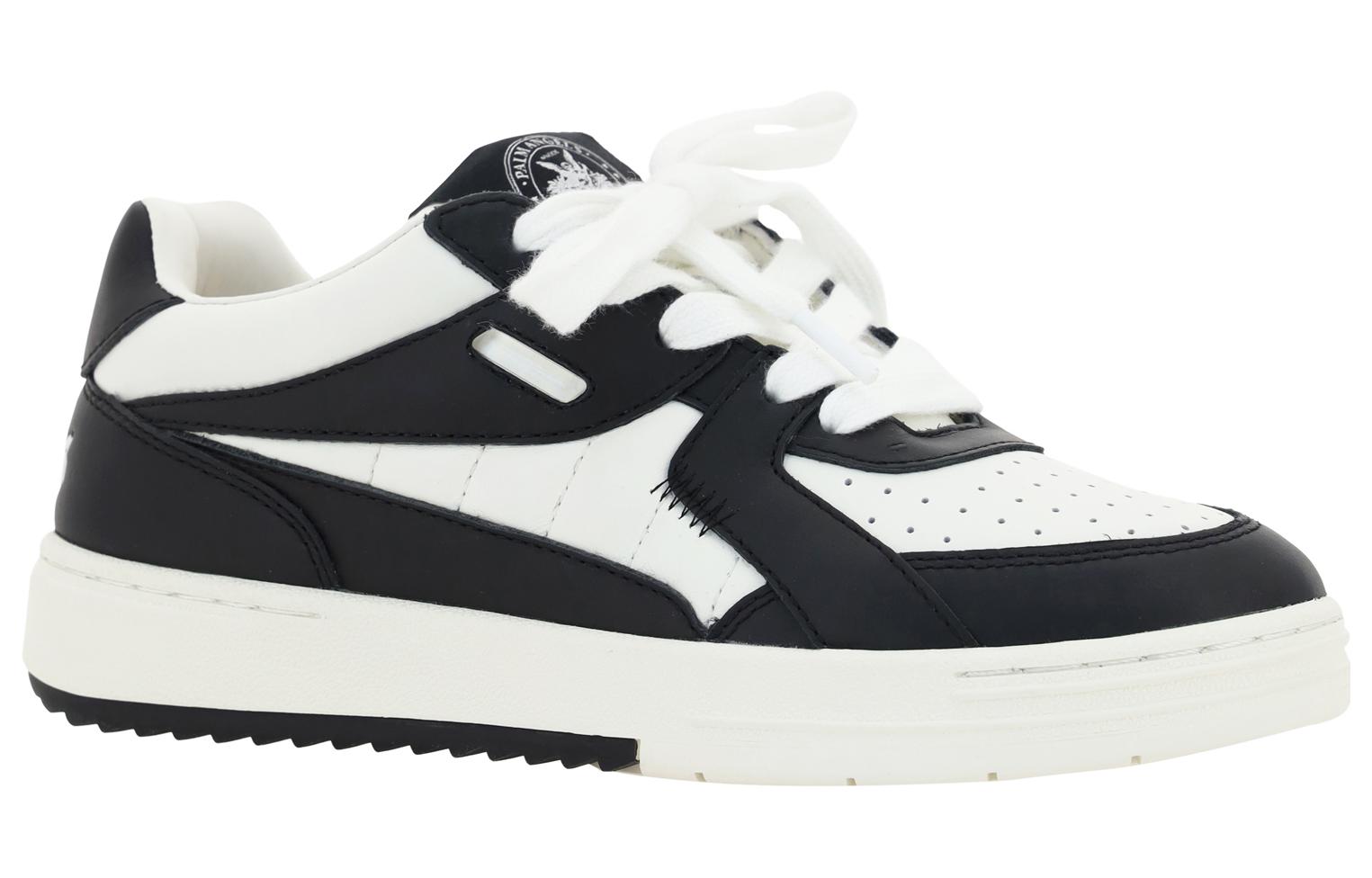 (W) Palm Angels Low Top Sneaker 'Black Leather' 圖 3