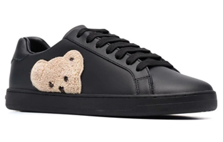 (W) Palm Angels New Tennis 'Teddy Bear - Black' 圖 2