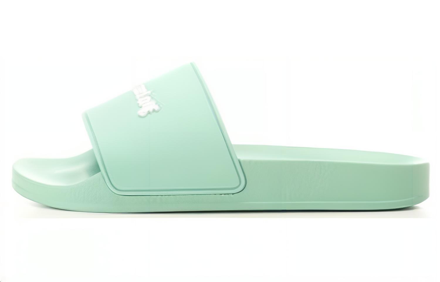 (W) Palm Angels Open Toe Slide 'Green'