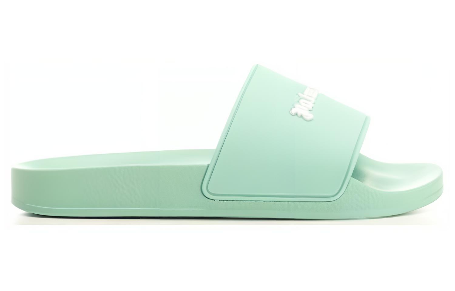 (W) Palm Angels Open Toe Slide 'Green' 圖 2