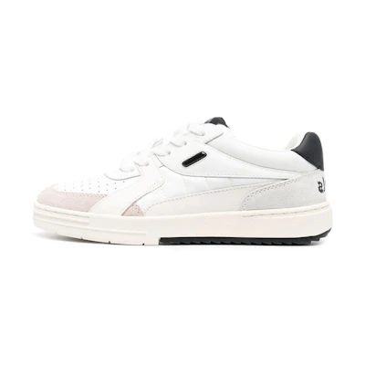 (W) Palm Angels Palm University Low 'White Black'