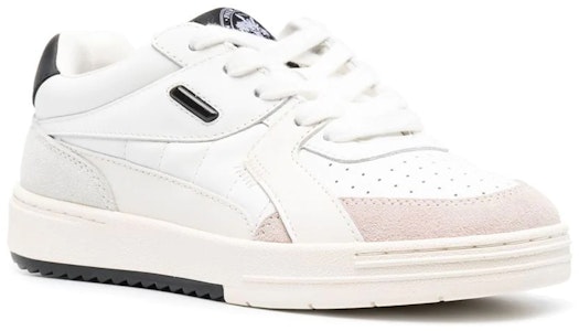 PALM ANGELS University 牛皮 時尚板鞋 女款 白黑色 Order PALM ANGELS University 牛皮 時尚板鞋 女款 白黑色