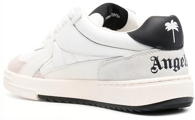 (Women) Palm Angels Palm University Low 'White Black' PWIA049F22LEA001-0110 Lookbook (Women) Palm Angels Palm University Low 'White Black' PWIA049F22LEA001-0110