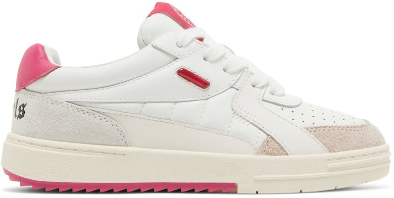 (Women) Palm Angels Palm University Low 'White Fuchsia' PWIA049F22LEA001-0132 Buy (Women) Palm Angels Palm University Low 'White Fuchsia' PWIA049F22LEA001-0132